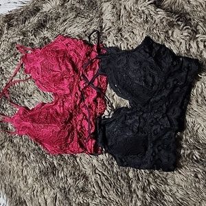 Boutique Bralettes 2 size XL
